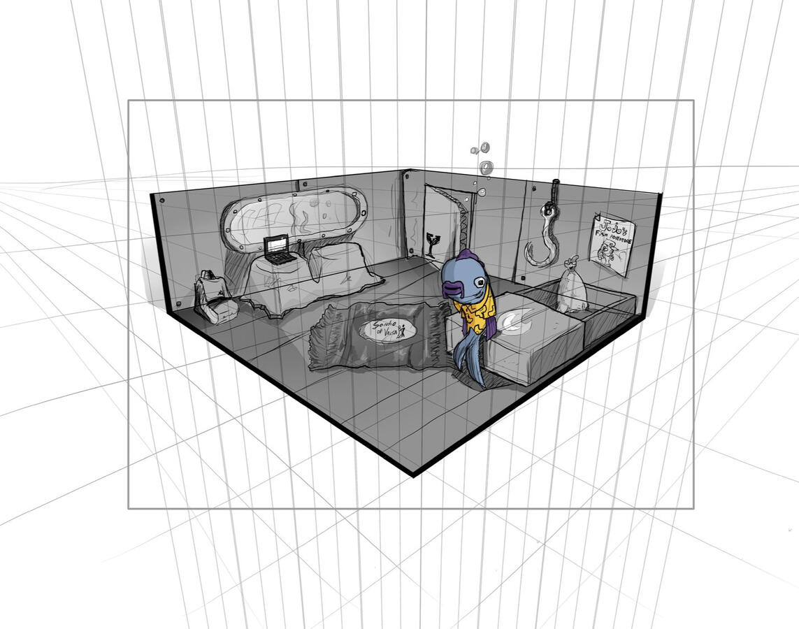 Perspective Sketch (Simple artwork)