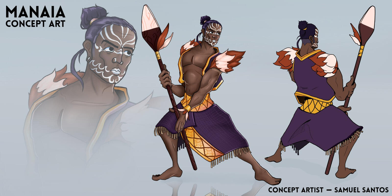 Manaia Concept (Medium artwork)