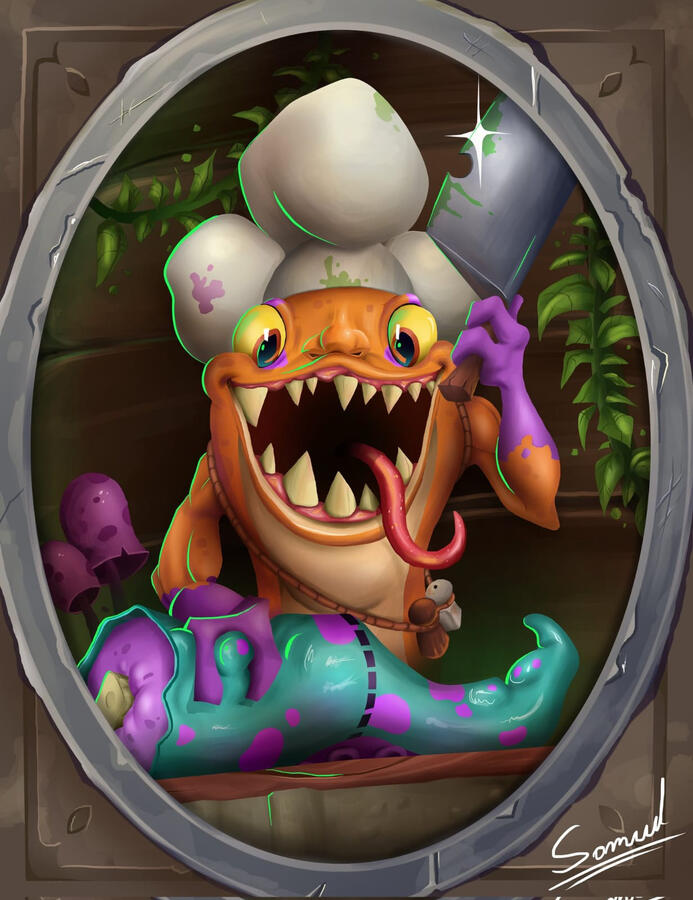 HearthStone Fanart (Complex artwork)